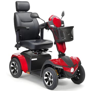 Scootmobiel Mercurius 4 LTD rood, Diversen, Brommobielen en Scootmobielen, Ophalen of Verzenden, Nieuw, Vermeiren