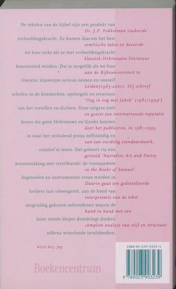 Vertelkunst in de bijbel 9789023903239 J. Fokkelman, Boeken, Verzenden, Gelezen, J. Fokkelman