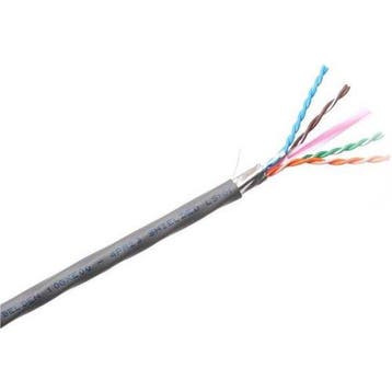 F/UTP-kabel Belden Cat.6A grijs 10GXE00D haspel 100 meter, Ophalen of Verzenden, Nieuw