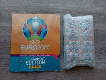 Panini Euro 2020 Tournament Edition Empty album + complete, Nieuw
