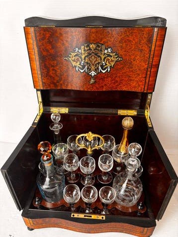Drankkast - Loupe dOrme - Likeurkelder Napoleon III