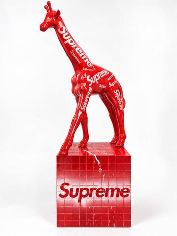 Daluxe Art - 1999 • XXL Supreme Giraffe Display – 95 cm