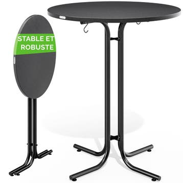 Statafel Grijs 110x80cm opklapbaar (Statafels), Verzenden, Nieuw