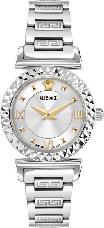 Versace VEGFA0325 Mini Vanity dames horloge 27 mm, Overige merken, Staal, Verzenden, Polshorloge