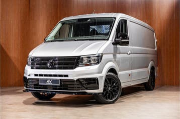 Volkswagen Crafter 2.0 TDI L3H2 | Automaat | CarPlay | Camer, Automaat, Stof, Gebruikt, Zwart