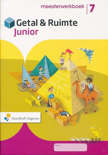 Getal en Ruimte Junior meesterwerkboek groep 7 (per stuk), Verzenden, Nieuw