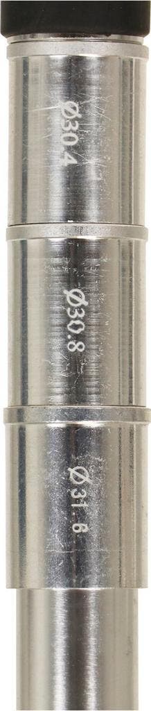 Dresco Zadelpen 300 X 27,2 - 31,6 Mm Aluminium Zilver, Ophalen of Verzenden, Nieuw, Dresco
