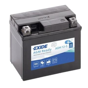 Exide AGM Ready AGM12-5 / YTX5L-BS accu 12V, origineel, Verzenden, Nieuw