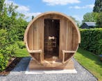 Barrelsauna TR170 | 2pers | Red Cedar | v.a. €3.495, Ophalen of Verzenden, Nieuw, Fins of Traditioneel, Complete sauna