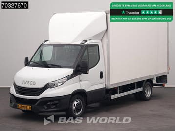 Iveco Daily 35C16 3.0L Laadklep Dubbellucht Bakwagen Airco C, Stof, Gebruikt, Euro 6, Iveco