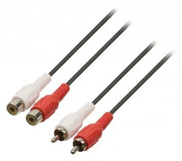 Tulp Kabel 5 meter Audio verleng-kabel M-F, Computers en Software, Ophalen of Verzenden, Nieuw