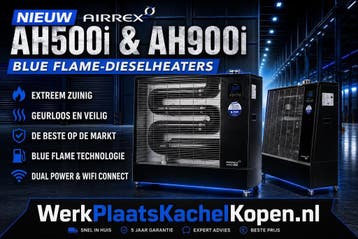 Airrex AH200i, AH300i, AH500i, AH800i en AH900i Infrarood, Ophalen, Nieuw, Vrijstaand