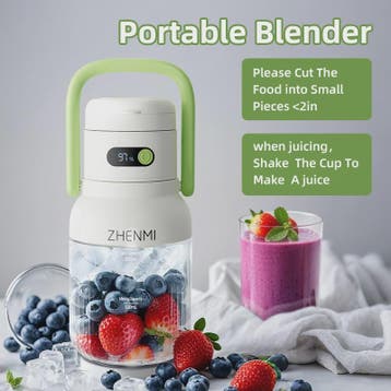 Draagbare USB Blender & Juicer - 500ml - Wit, Verzenden, Nieuw