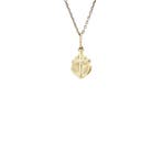 Gouden hanger geloof, hoop en liefde 14 karaat, Verzenden, Zo goed als nieuw, Goud