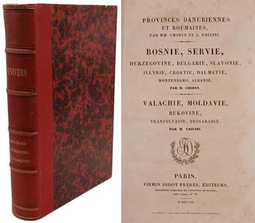 M. Chopin & A. Ubicini - Provinces danubiennes et roumaines.