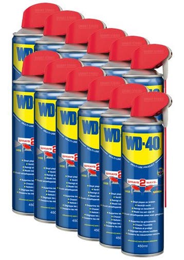 Wd 40 multi use smart straw 12 stuks, 450 ml, Verzenden, Nieuw