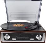 Soundmaster PL196H - Nostalgische platenspeler met radio en, Verzenden, Nieuw