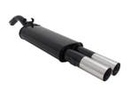 Novus sportuitlaat Vw Golf 2 2x76mm RL-Design einddemper, Verzenden, Nieuw