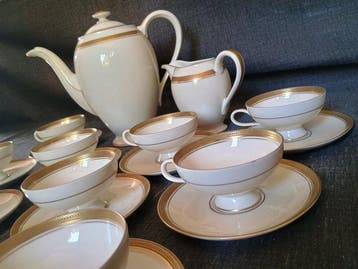 Rosenthal, Thomas - Koffieservies (26) - Greca dorata - 24
