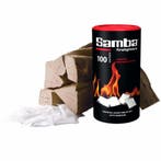 Samba aanmaakzakjes - paraffine - brandtijd 9 minuten - k..., Ophalen of Verzenden, Nieuw