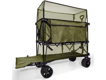 Mr Fold Bolderkar – XXL – Opvouwbaar – 400L – Groen, Verzenden, Nieuw