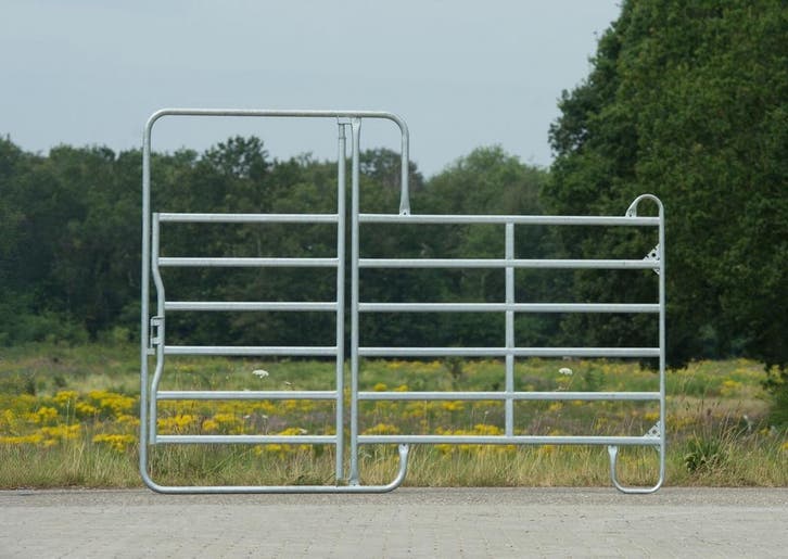 VECON Texas paneel, Panelen, Longeercirkel, Vangkooi, Box,, Dieren en Toebehoren, Stalling en Weidegang, 4 paarden of pony's of meer