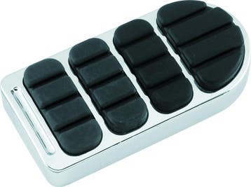 Kuryakyn ISO Longhorn Brake Pedal Pad Chrome, Ophalen of Verzenden