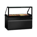 GGM Gastro | Warm buffet TORONTO - 1800mm - zwart front - |, Verzenden, Nieuw in verpakking