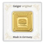 10 gram - Goud .999 - Geiger Edelmetalle - Verzegeld en met, Postzegels en Munten, Edelmetalen en Baren