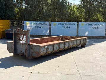 Haakarm container 9 kuub lage uitvoering