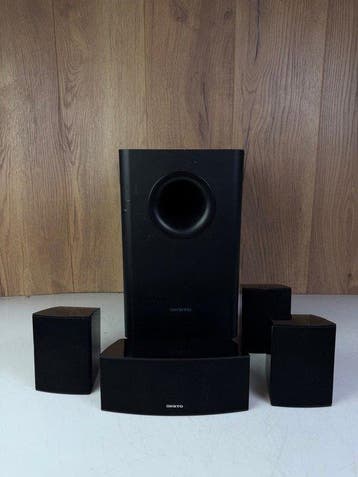 Onkyo - SKW-395 Subwoofer + 4 Speakers Subwoofer, Nieuw
