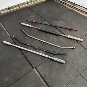 Set Met Diverse Stangen, Sport en Fitness, Ophalen of Verzenden, Nieuw, Overige typen