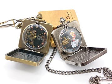 Nintendo - Super Mario Bros. Pocket Watch - MARIOFire Mario, Nieuw