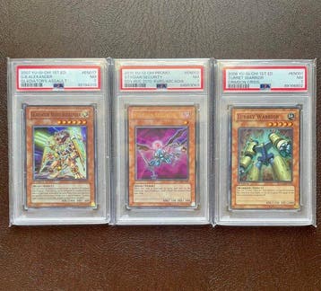 Konami - 3 Graded card - Yu-Gi-Oh! - Gladiator Beast, Nieuw
