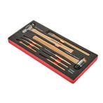 Set Montagehamer - steenbeitel - centerpons in metalen, Doe-het-zelf en Verbouw, Gereedschap | Handgereedschap, Ophalen of Verzenden