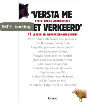 Versta me niet verkeerd - P. Anthonissen 9789020973884, Verzenden, Gelezen, P. Anthonissen