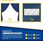 Tillvex® Zijwand voor paviljoen - 3x3m - Blauw, Verzenden, Zo goed als nieuw