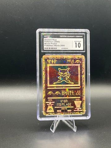 Pokémon - 1 Graded card Ancient Mew 2000 Movie Promo - CGC, Nieuw