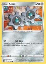 Klink 123/195 Reverse Holo Silver Tempest, Ophalen of Verzenden, Nieuw, Losse kaart, Foil
