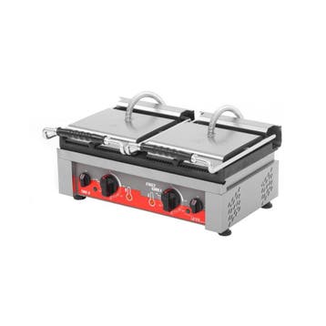 UNNI-COOKING Contact-/Paninigrill | FAST GRILL | Dubbel | Gi, Ophalen of Verzenden, Nieuw in verpakking