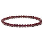 armband – granaat – 6 cm – kralen 4 mm, Overige materialen, Verzenden, Nieuw, Met bedels of kralen
