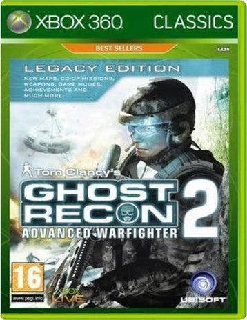 Xbox 360 Tom Clancys Ghost Recon Advanced Warfighter 2, Verzenden, Zo goed als nieuw