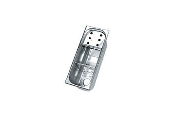 GGM Gastro | VP2712 IJslepel spoelbak - 270x110x120mm - RVS, Verzenden, Nieuw