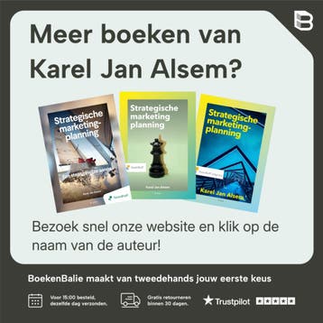 Strategische marketingplanning - Karel Jan Alsem, Boeken, Verzenden, Zo goed als nieuw, Karel Jan Alsem