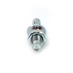 Keilbout M14 x 120 mm voor doorsteekmontage - Gegalvaniseerd, Verzenden