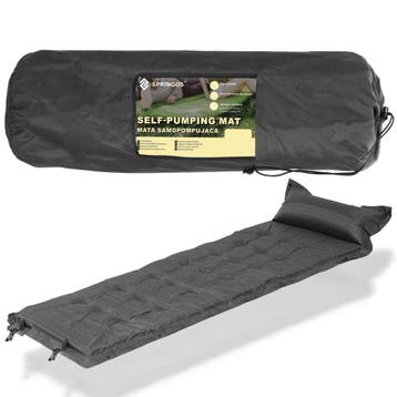 Slaapmat - Zelfopblazend - 193 cm - Inclusief Hoes &, Ophalen of Verzenden