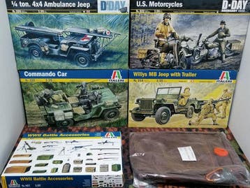 Italeri - Speelgoed Lotto nuovo Italeri D-Day 06/06/1944, Nieuw