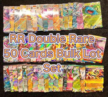 Pokémon - 50 Card - RR Double Rare 50 Cards Bulk Lot Set P-2, Nieuw