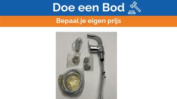 Bieden: Mixer Tap chrome finish with extendable, Ophalen of Verzenden, Nieuw