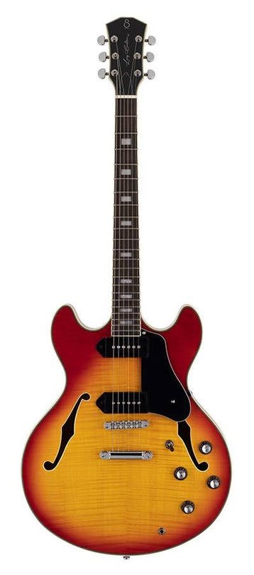 Sire H7V/CS elektrische gitaar archtop met p90s cherry sunbu, Verzenden, Nieuw